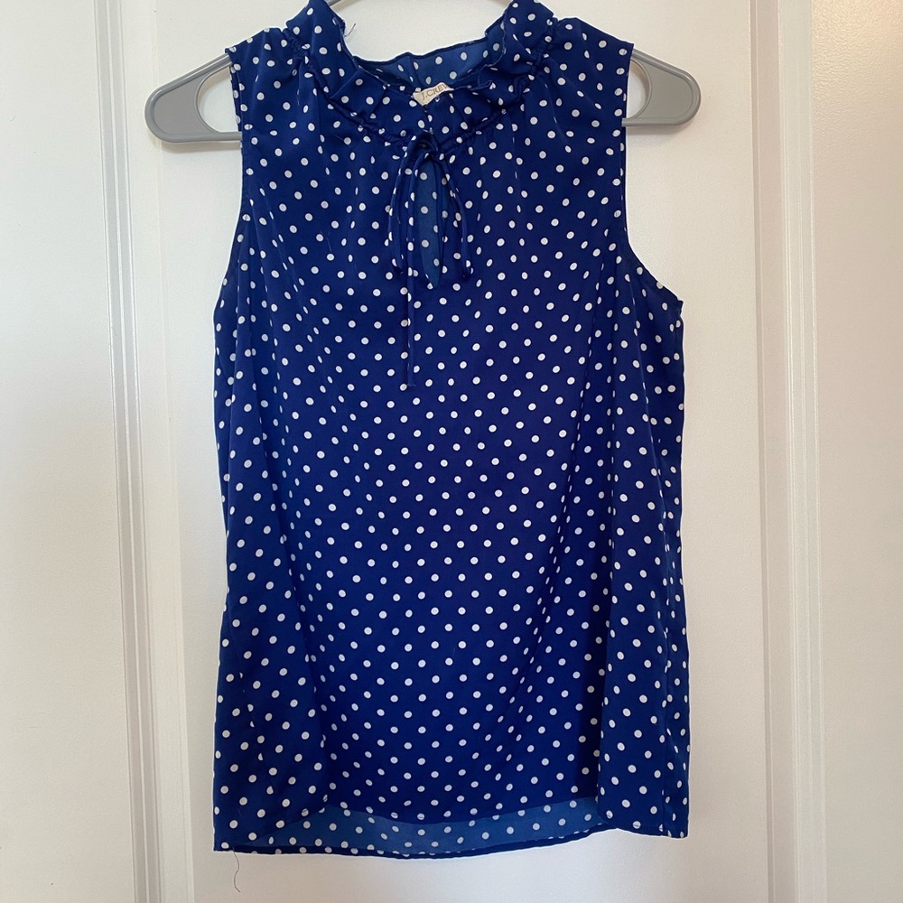 JCrew satin blouse, size 4